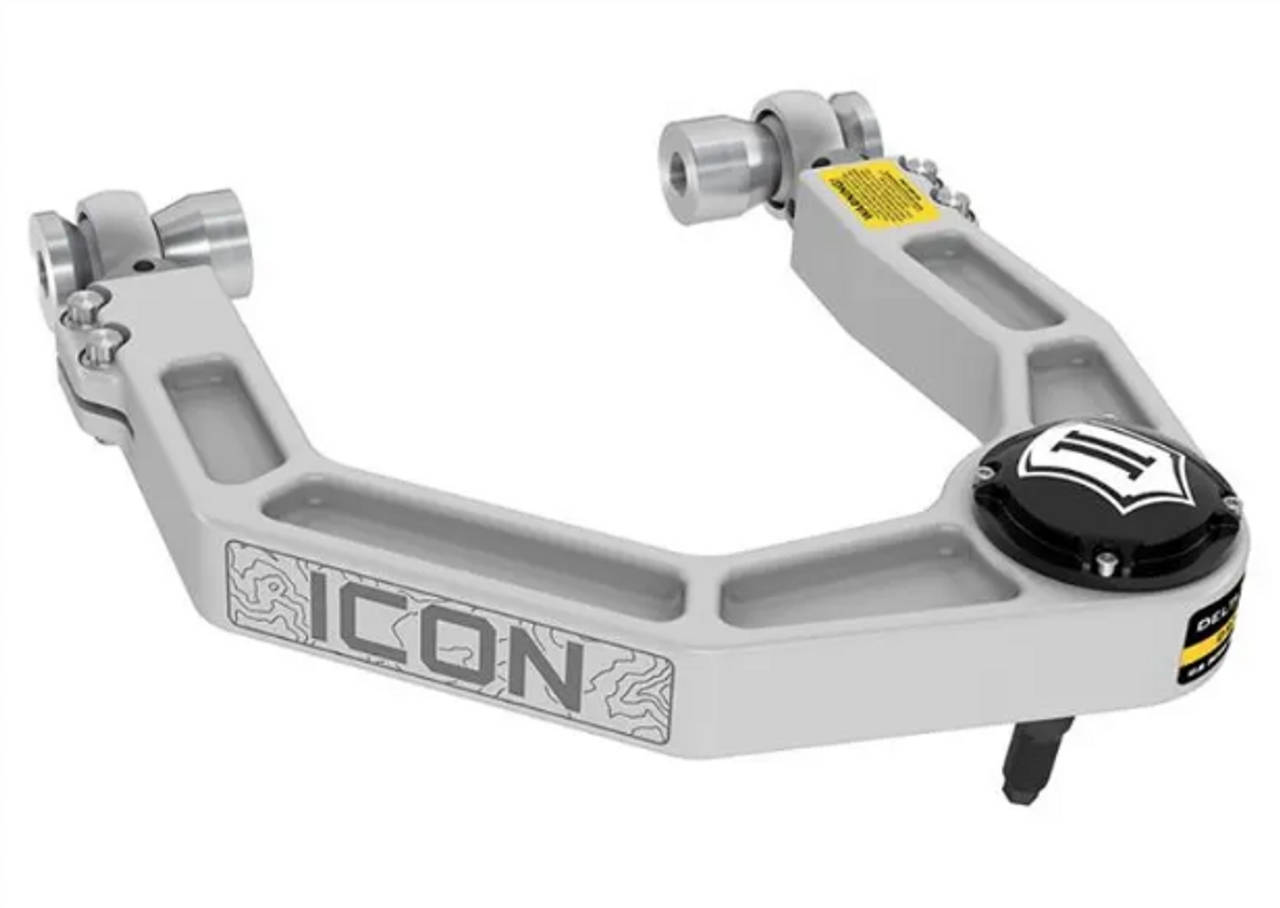 ICON Vehicle Dynamics 48500DJ Billet Upper Control Arm DJ Pro Kit for Ford Bronco 2021+