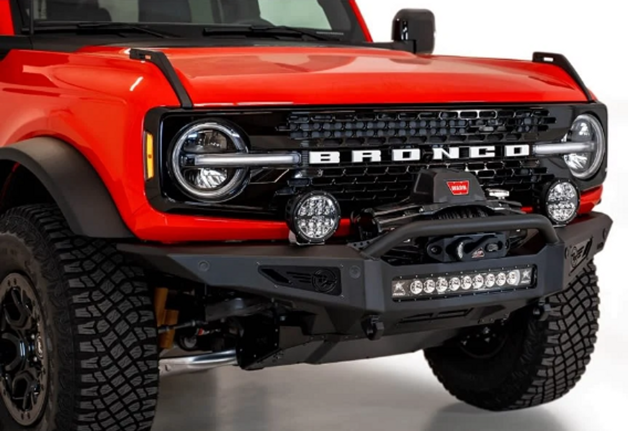 ADD Offroad F230181060103 Rock Fighter Front Winch Bumper for Ford Bronco 2021+