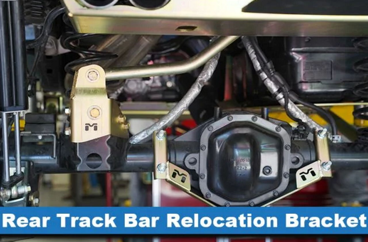 MetalCloak 7206 Rear Track Bar Relocation Bracket for Jeep Wrangler JL 3.6L 2018+