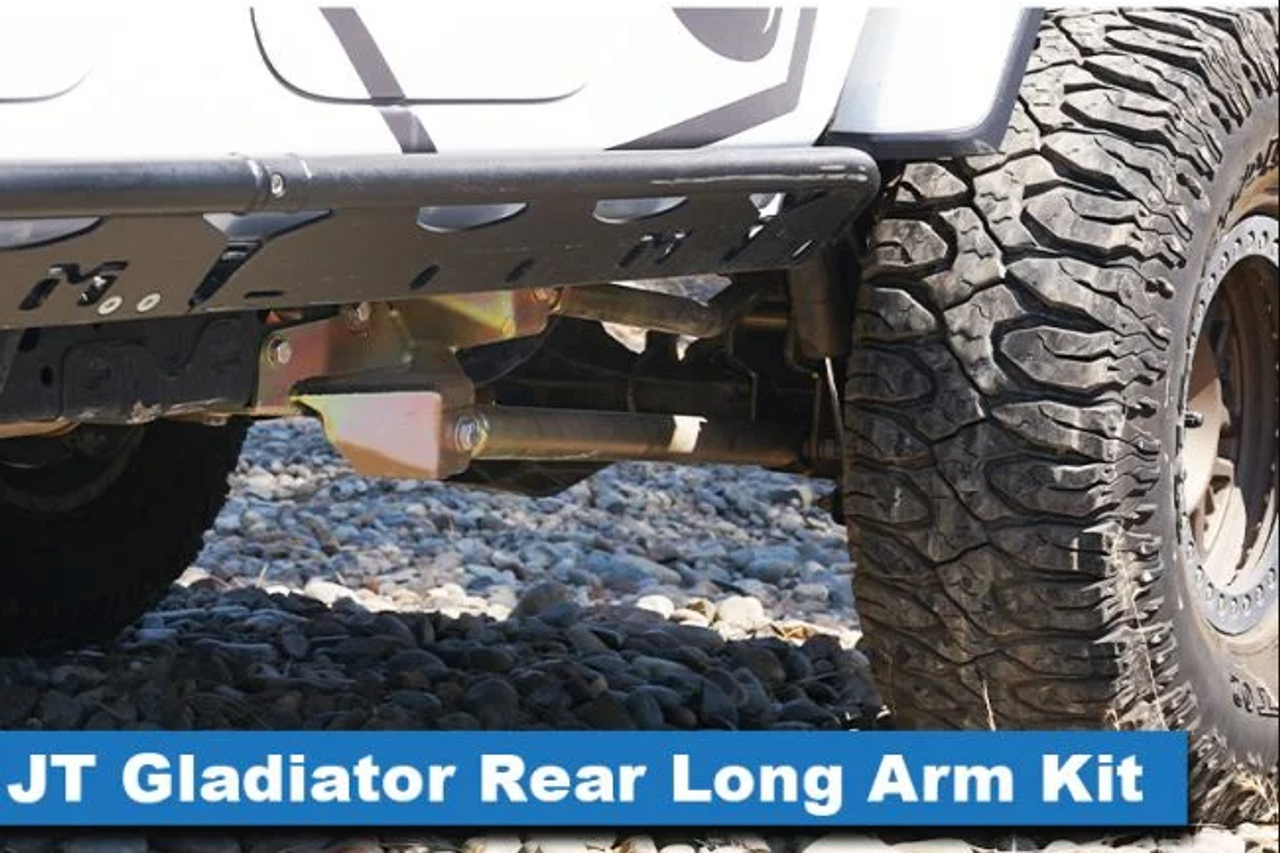 MetalCloak 7713 Bolt On Rear Long Arm Upgrade Kit for Jeep Gladiator JT 2020+
