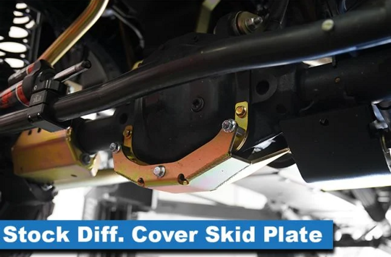 MetalCloak 6393 Stock Front Diff Cover Skid for Jeep Wrangler JL & Gladiator JT 2018+