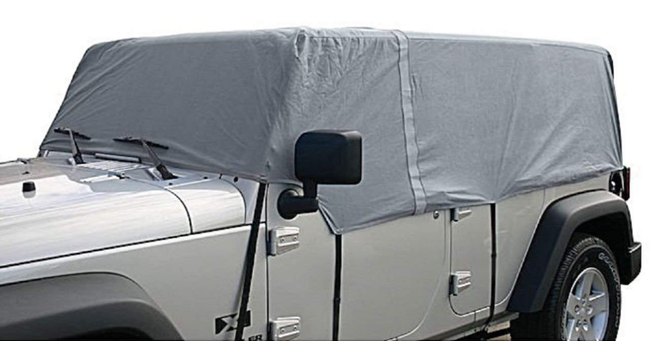 Crown Automotive CC10609 Triple Layer Cab Cover for Jeep Wrangler JK 4 Door 2007-2018