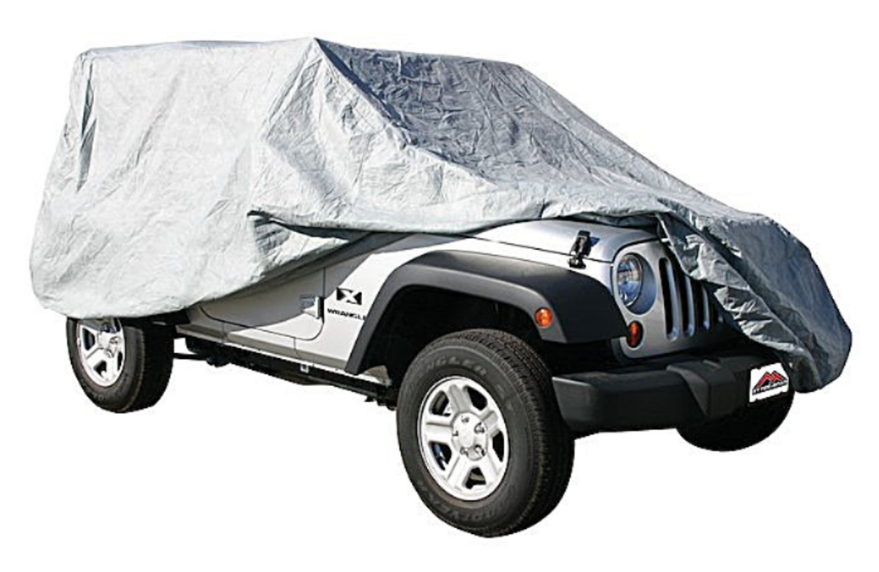 Crown Automotive  FC10209 Triple Layer Vehicle Cover for Jeep Wrangler JK & JL 2 Door 2007+