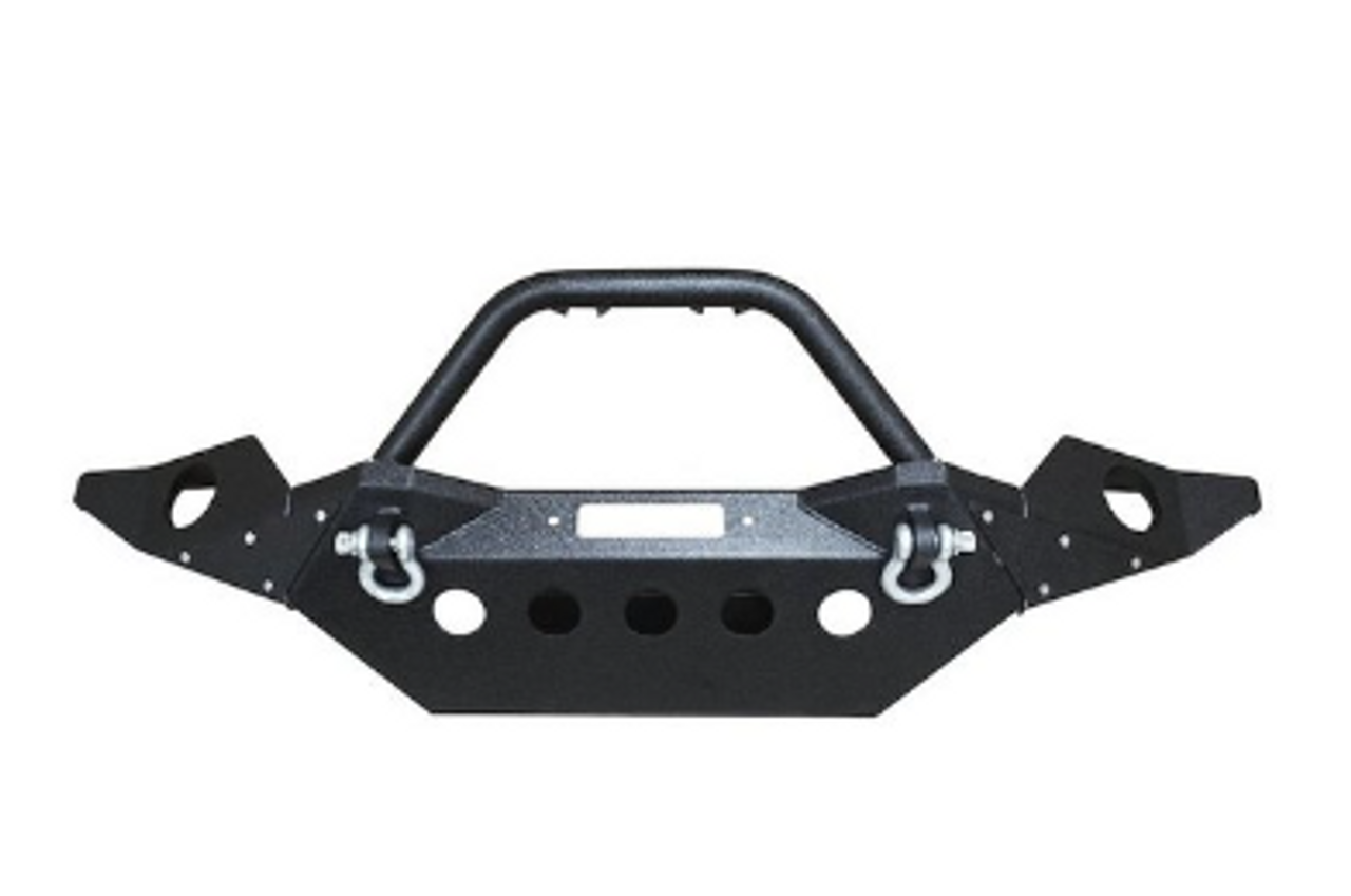 Crown Automotive RT20046 HD Full Width Front Winch Bumper for Jeep Wrangler JL & Gladiator JT 2018+