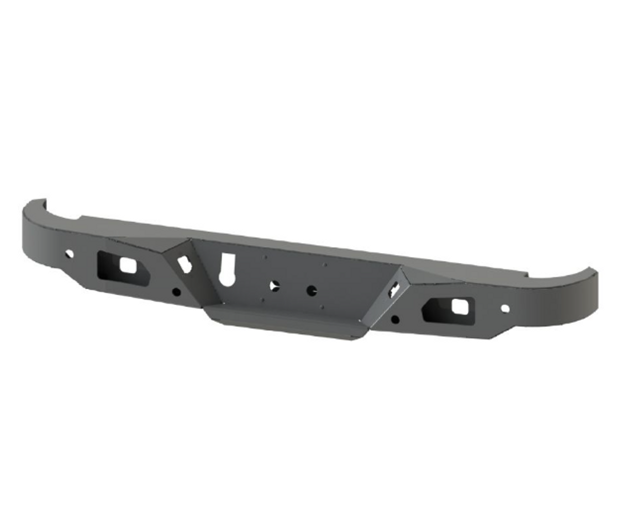 Nemesis Industries 16141 Outback Rear Bumper for Jeep Gladiator JT 2020+