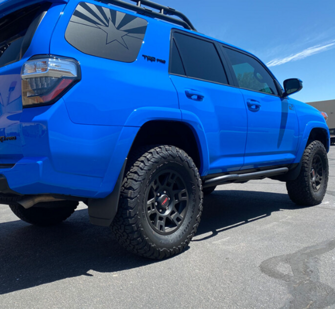 Westcott Designs 2010-2023 Toyota 4Runner 5Th Gen Rock Sliders with Kickout