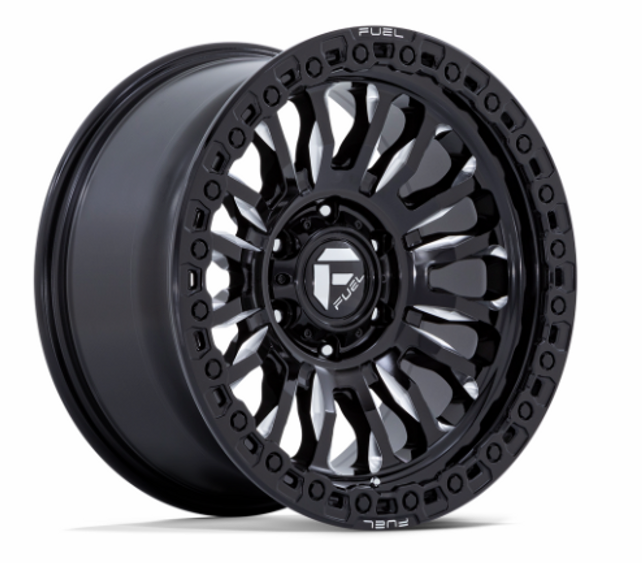 Fuel FC857BE17905012N Rincon Wheel 17x9 in Gloss Black Milled