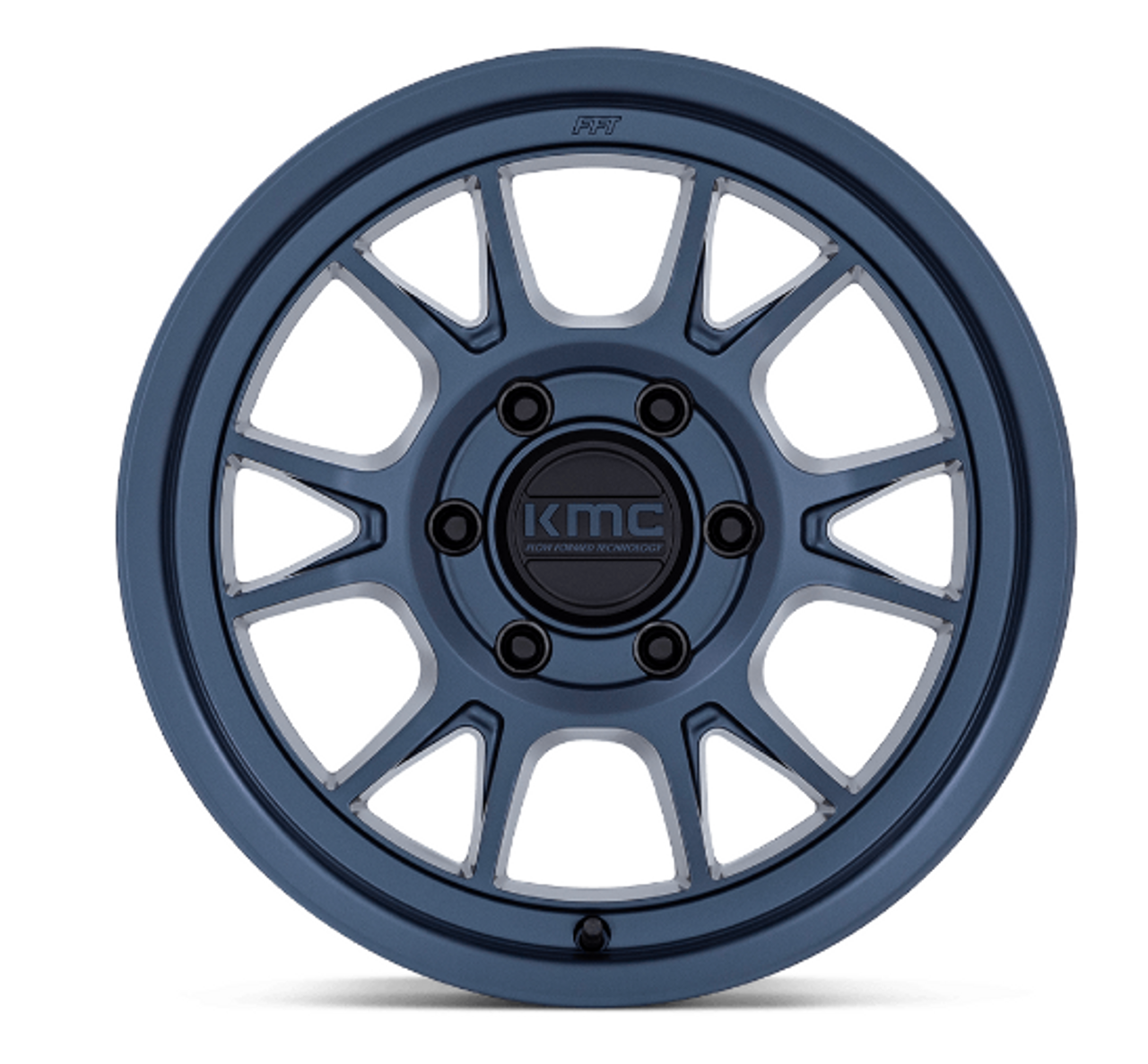 KMC Wheels KM729LX17855010N KM729 Range Wheel 17x8.5 in Metallic Blue