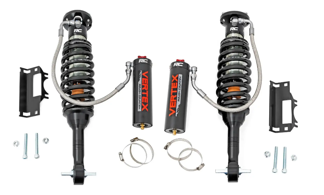 Rough Country 689045 Vertex 2.5 Front Adjustable Coilovers 5" for Ford Bronco & Raptor 2021+