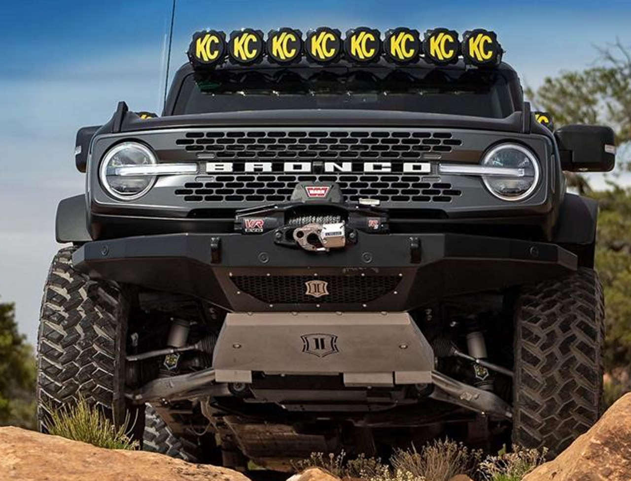 ICON Vehicle Dynamics K40011 HOSS 2.0 PKG Stage 1 Suspension System 0-2" Lift for Ford Bronco 2021+