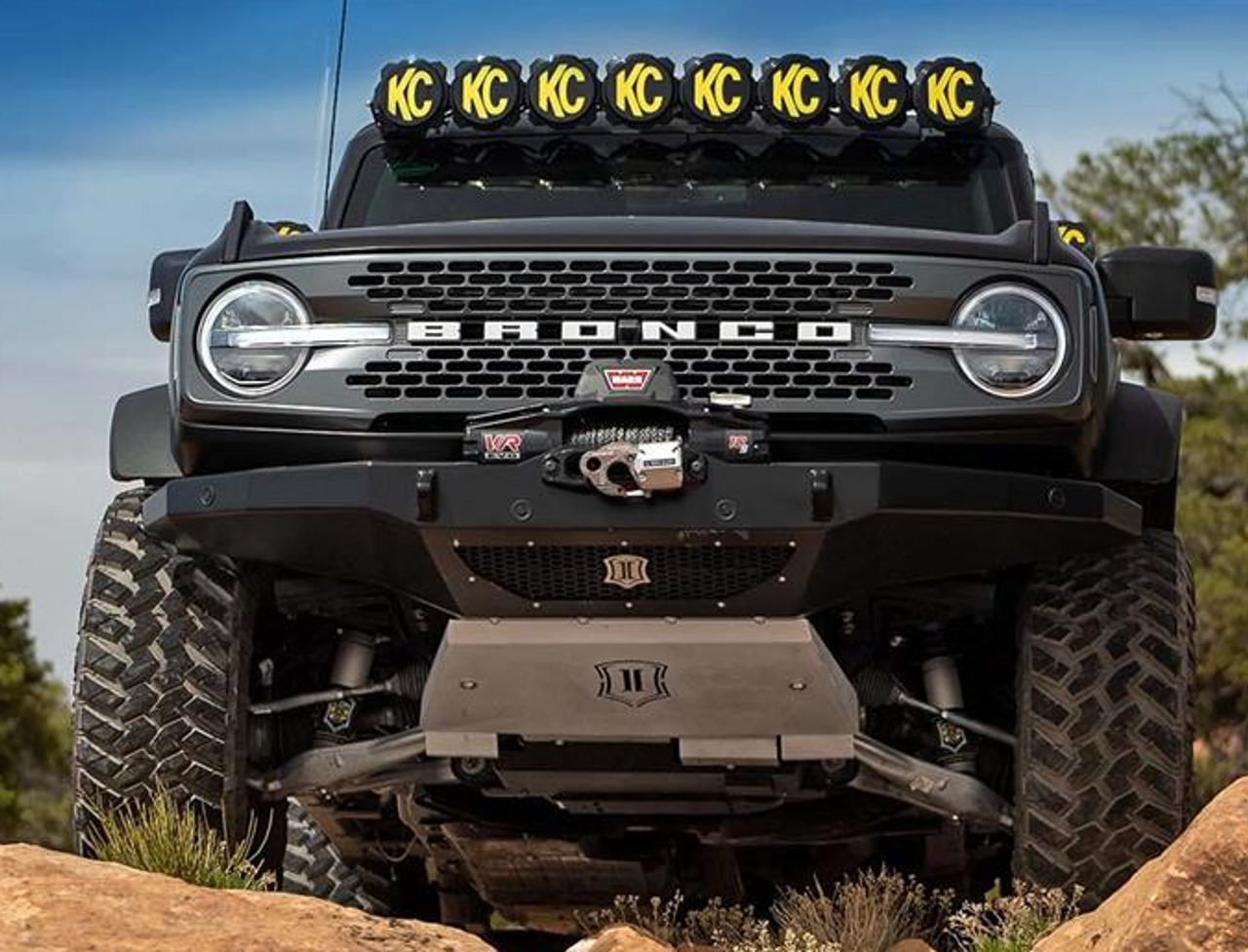 ICON Vehicle Dynamics K40012T HOSS 2.0 PKG Stage 2 Suspension System 0-2" Lift for Ford Bronco 2021+