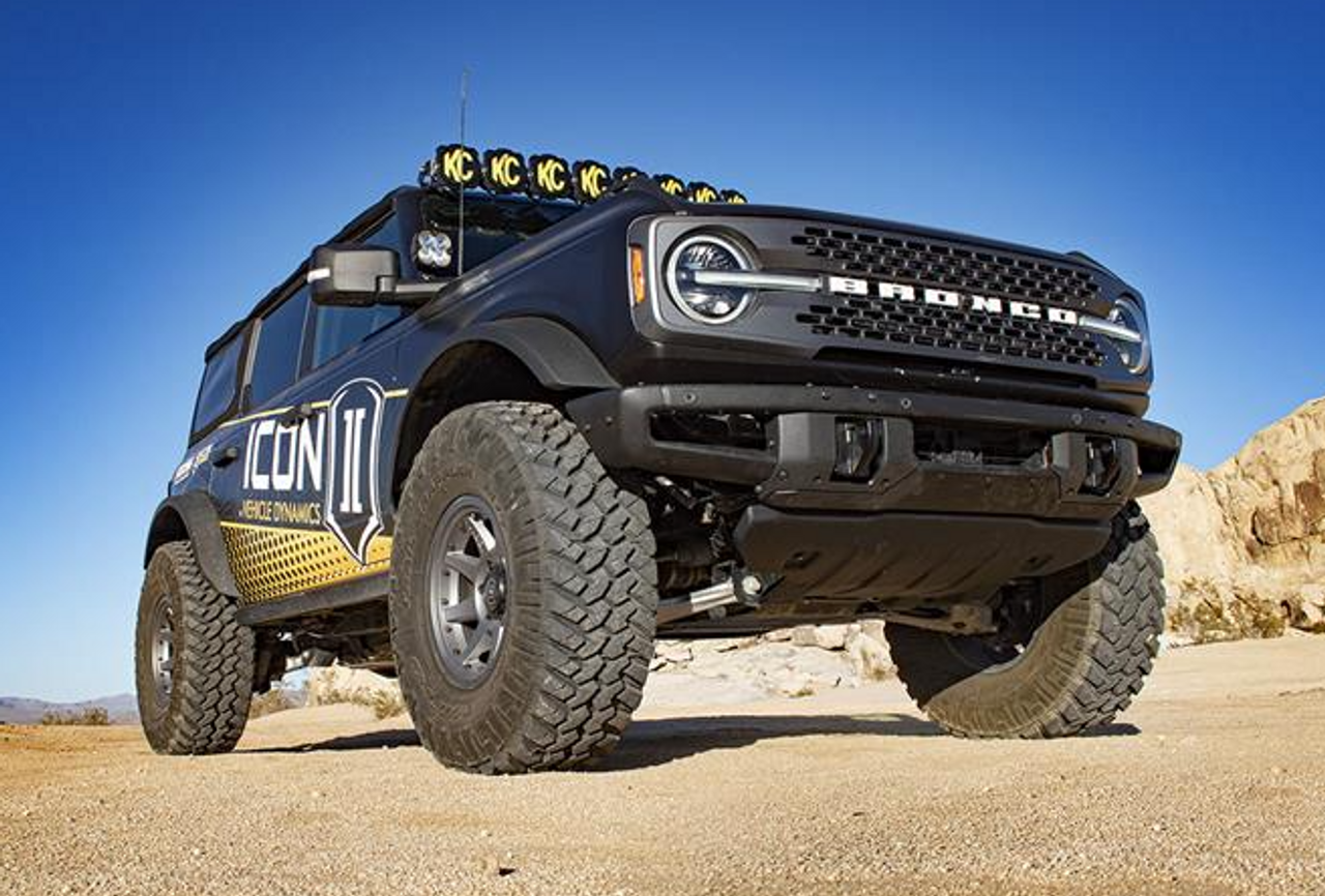 ICON Vehicle Dynamics K40004X 3-4" Stage 4 Suspension Billet Heavy Rate for Non-Sasquatch Bronco 2021+