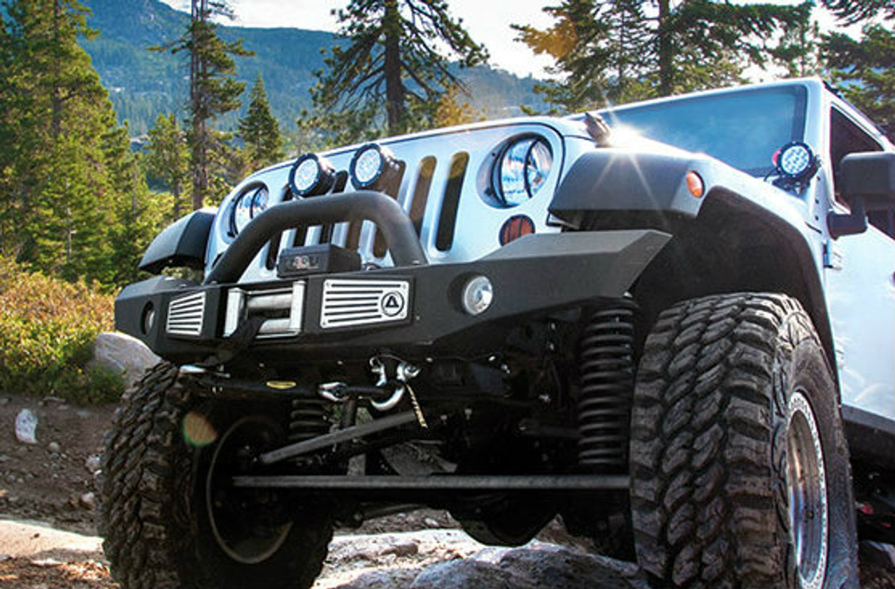 Smittybilt 76892 Atlas XRC Front Bumper on Jeep JK