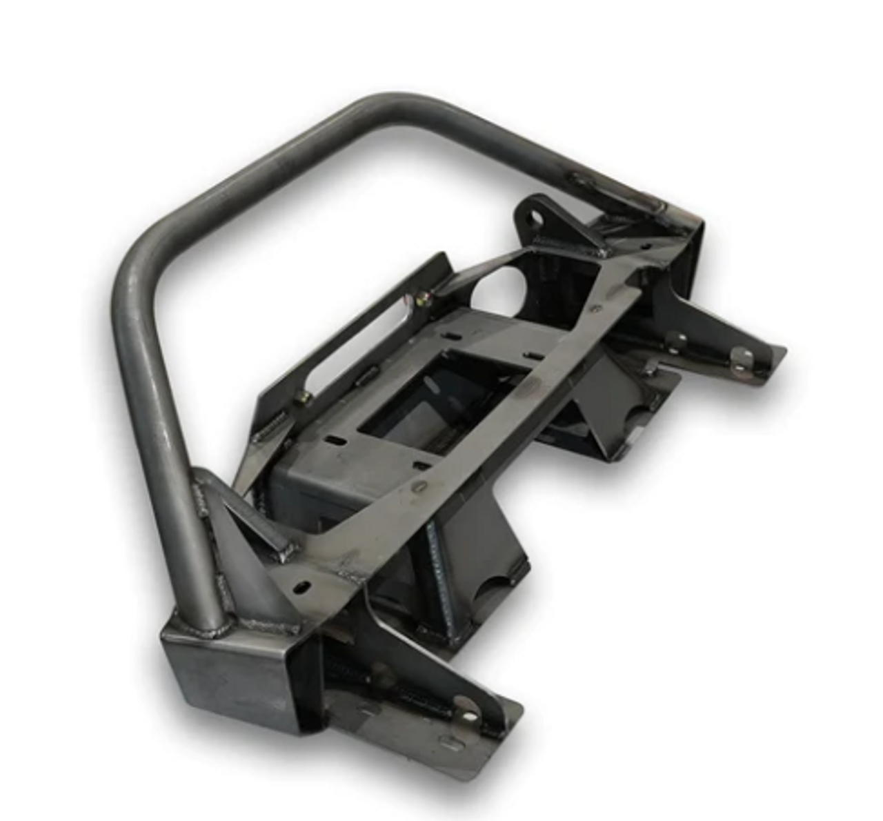 Motobilt MB1248-B Gladius Front Frame Chop Bumper with Bull Bar for Jeep Wrangler JK. JL & Gladiator JT 2007+