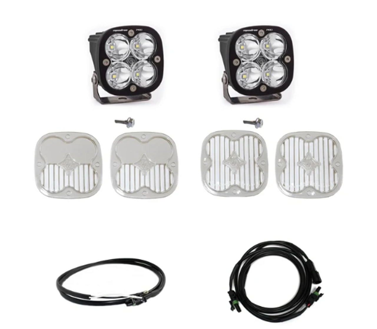 Baja Designs 447754UP Squadron Pro Series A-Pillar Light Kit with Upfitter for Ford Bronco 2021+