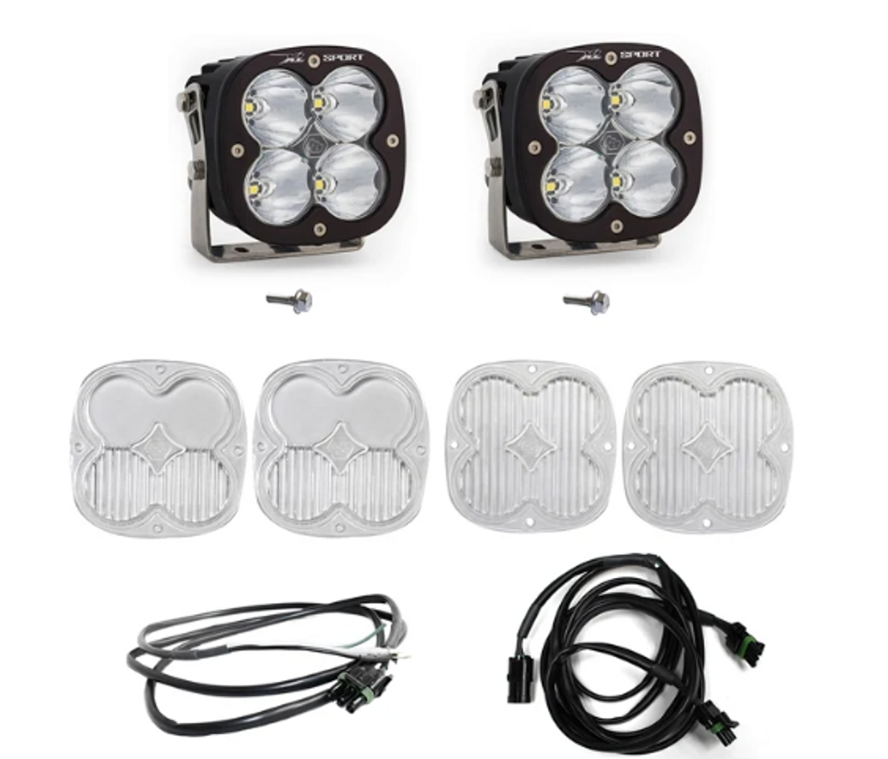 Baja Designs 447753UP XL Sport Series A-Pillar Light Kit with Upfitter for Ford Bronco 2021+