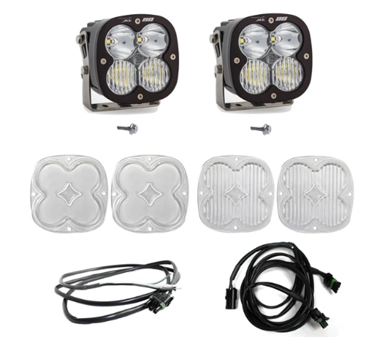 Baja Designs 447751UP XL80 Series A-Pillar Light Kit with Upfitter for Ford Bronco 2021+