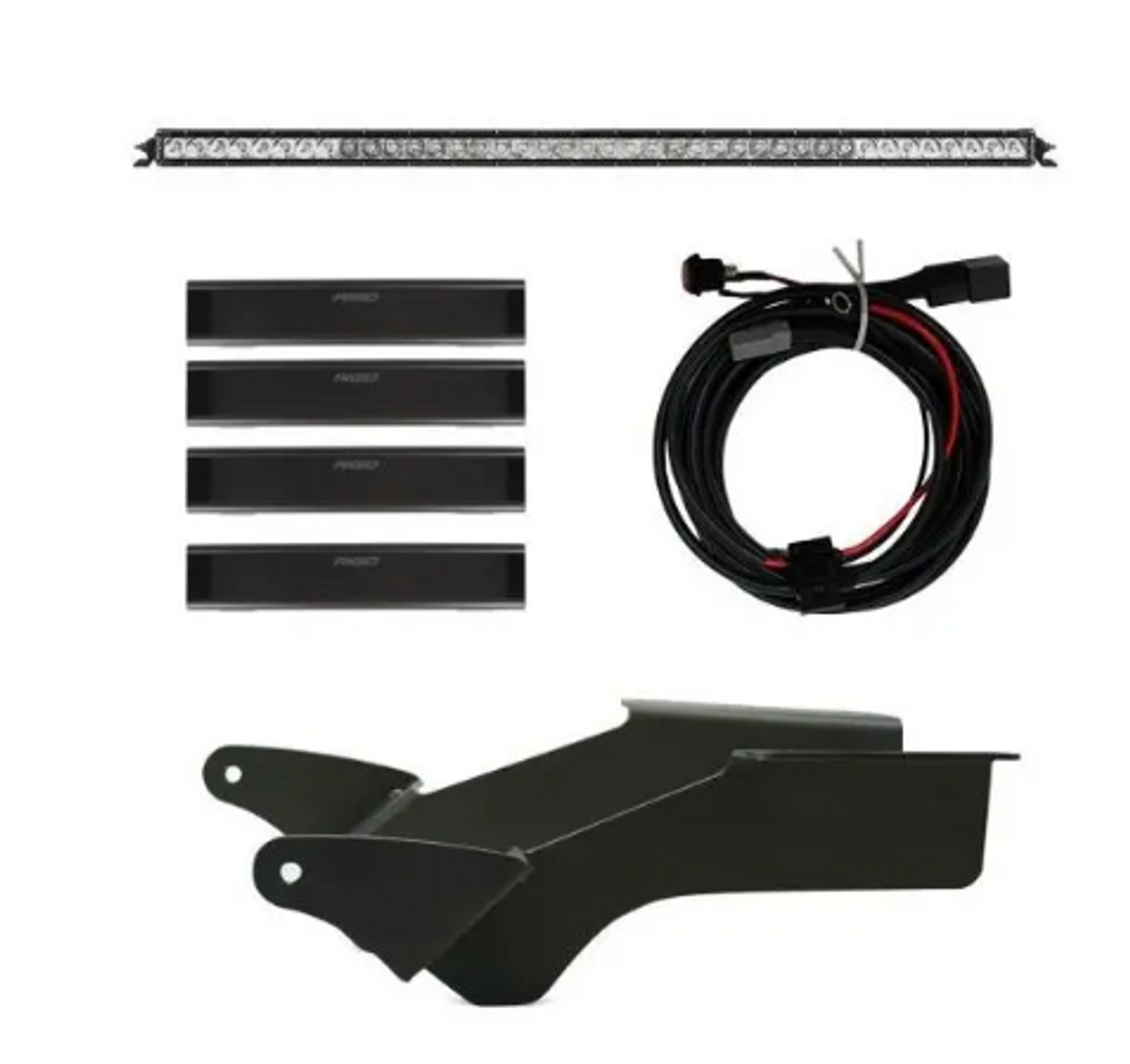 Rigid Industries 46726 Roof Rack Light Kit with SR Spot/Flood Combo Bar for Ford Bronco 2021+