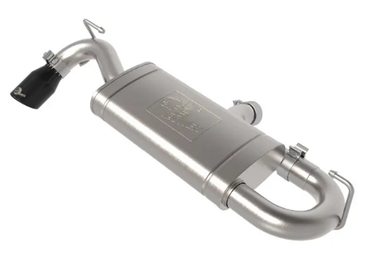 aFe Power 49-33141-B Vulcan Series 2.5" Axle Back Exhaust | Black for Ford Bronco Sport 2021+