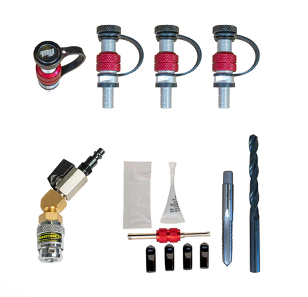 PowerTank MON-8800 Monster Valve Tap2 Tap Install Rapid Tire Air Up and Air Down Kit