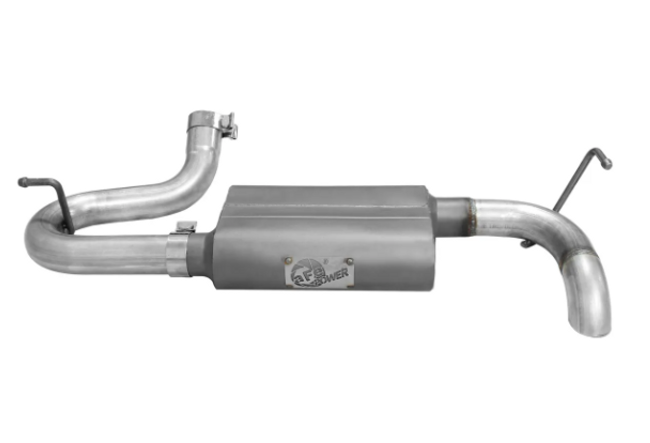 aFe Power 49-08046 Scorpion Axle Back Exhaust for Jeep Wrangler JK 2007-2018