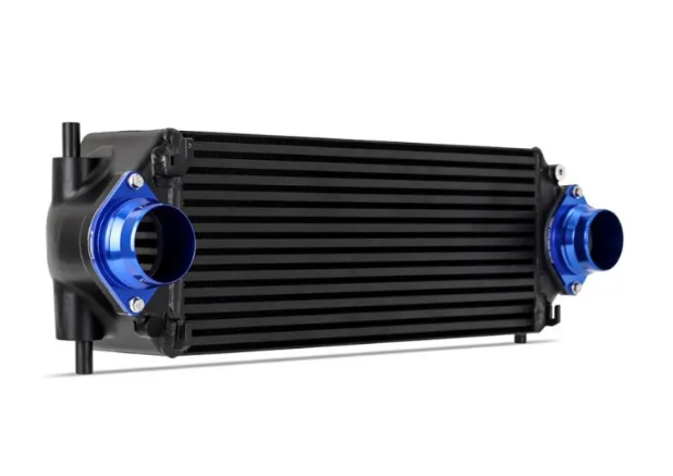 Mishimoto MMINT-BR27-21KBBK 2.7L Stock Location Intercooler Kit Black Pipes Black Cooler for Ford Bronco 2021+