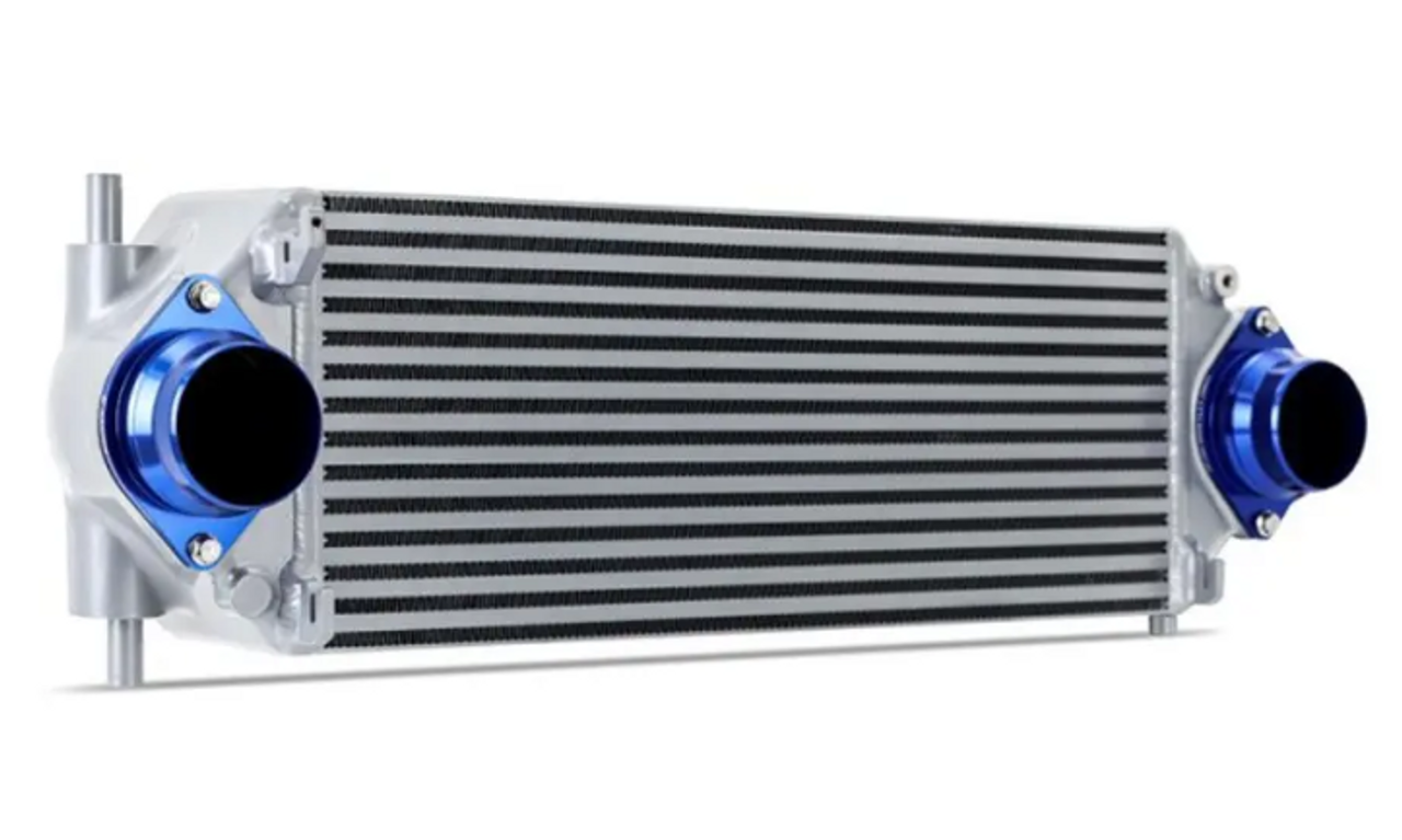 Mishimoto MMINT-BR23-21KPSL 2.3L Intercooler Kit Silver Core Silver Pipes for Ford Bronco 2021+