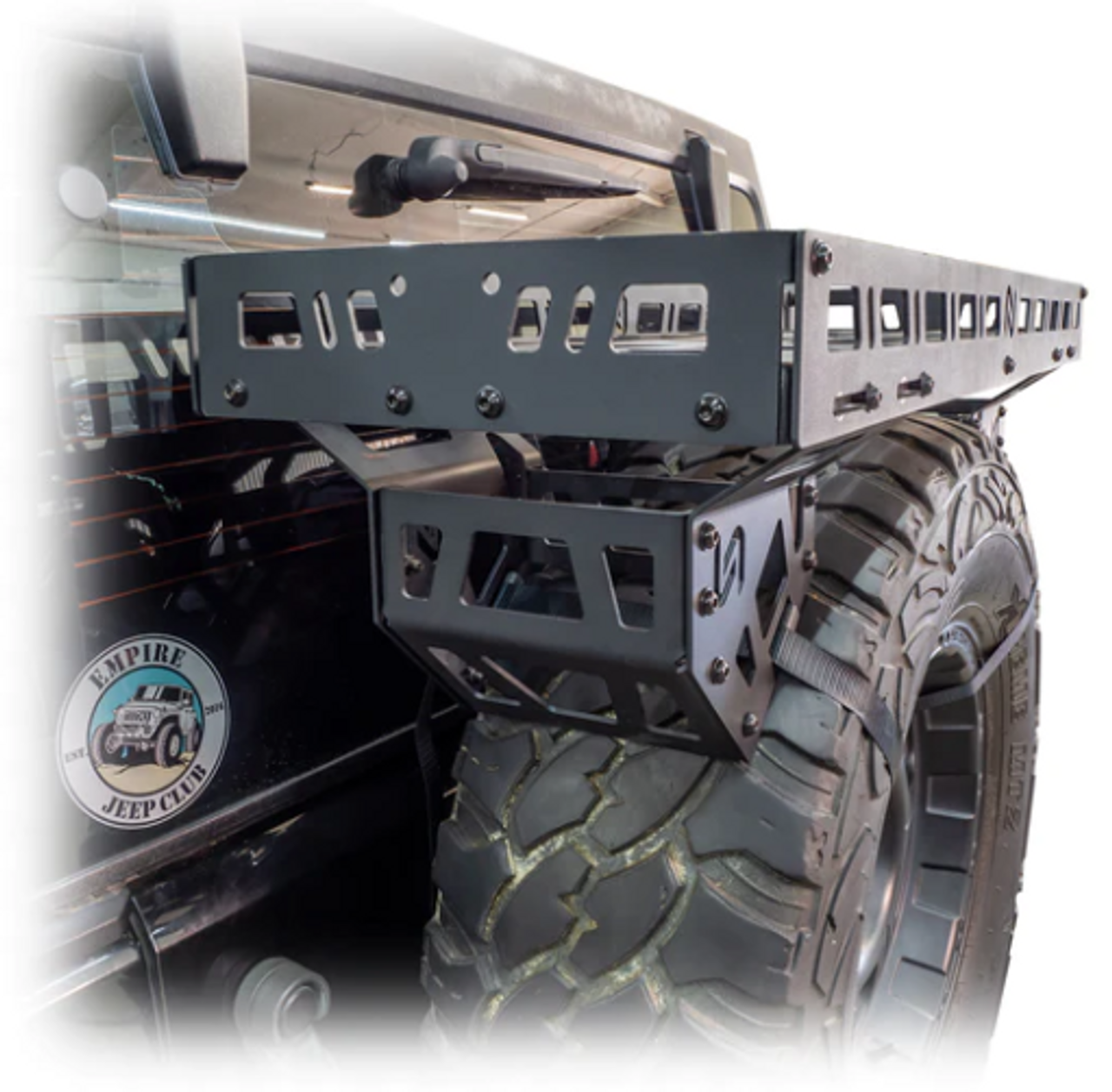 Turn Offroad TC5-M1 Universal Offroad Spare Tire Storage Rack