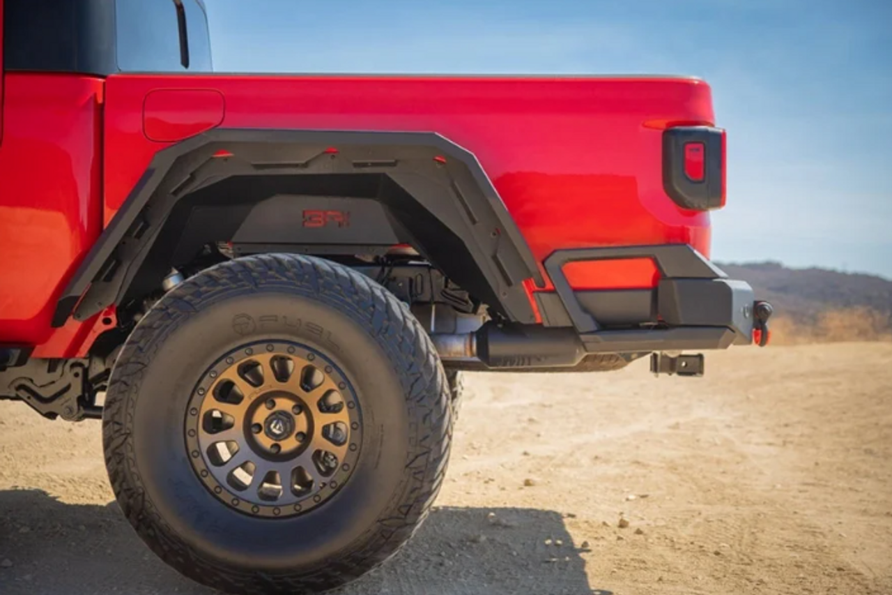 Body Armor JT-6103 Rear Fender Flares for Jeep Gladiator JT 2020+