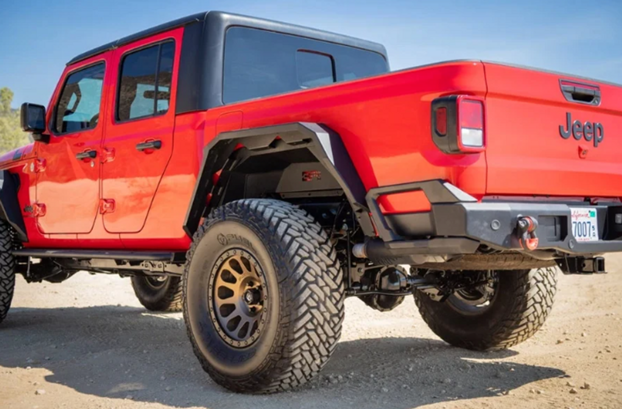 Body Armor JT-6103 Rear Fender Flares for Jeep Gladiator JT 2020+