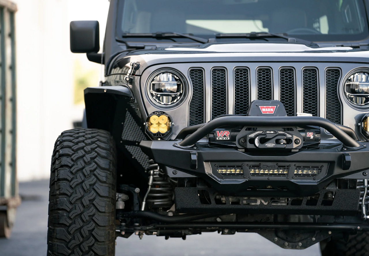 DV8 Offroad FBJL-09 Spec Series Front Bumper for Jeep Wrangler JL & Gladiator JT 2018+