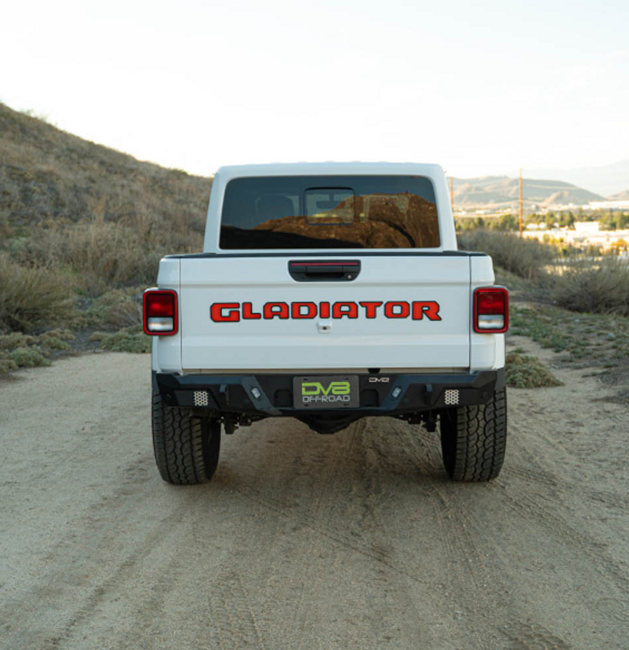 DV8 Offroad RBGL-12 MTO Series Rear Bumper for Jeep Gladiator JT 2020+