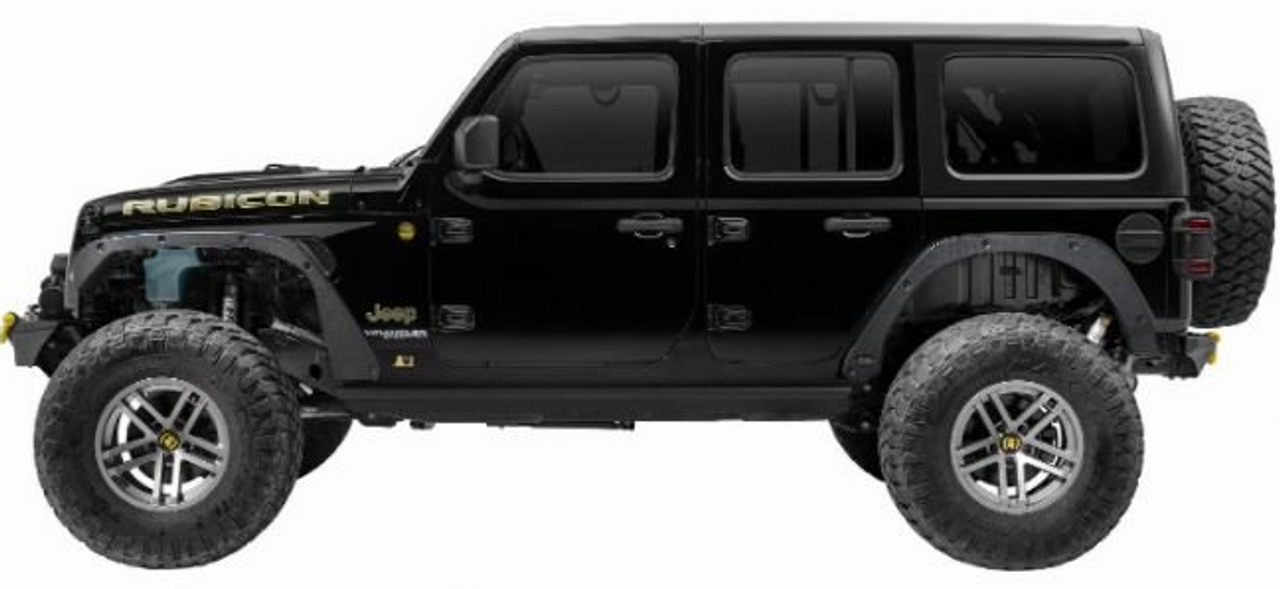 Rugged Ridge 11641.12 Front & Rear Fender Delete Kit for Jeep Wrangler JL 2018+