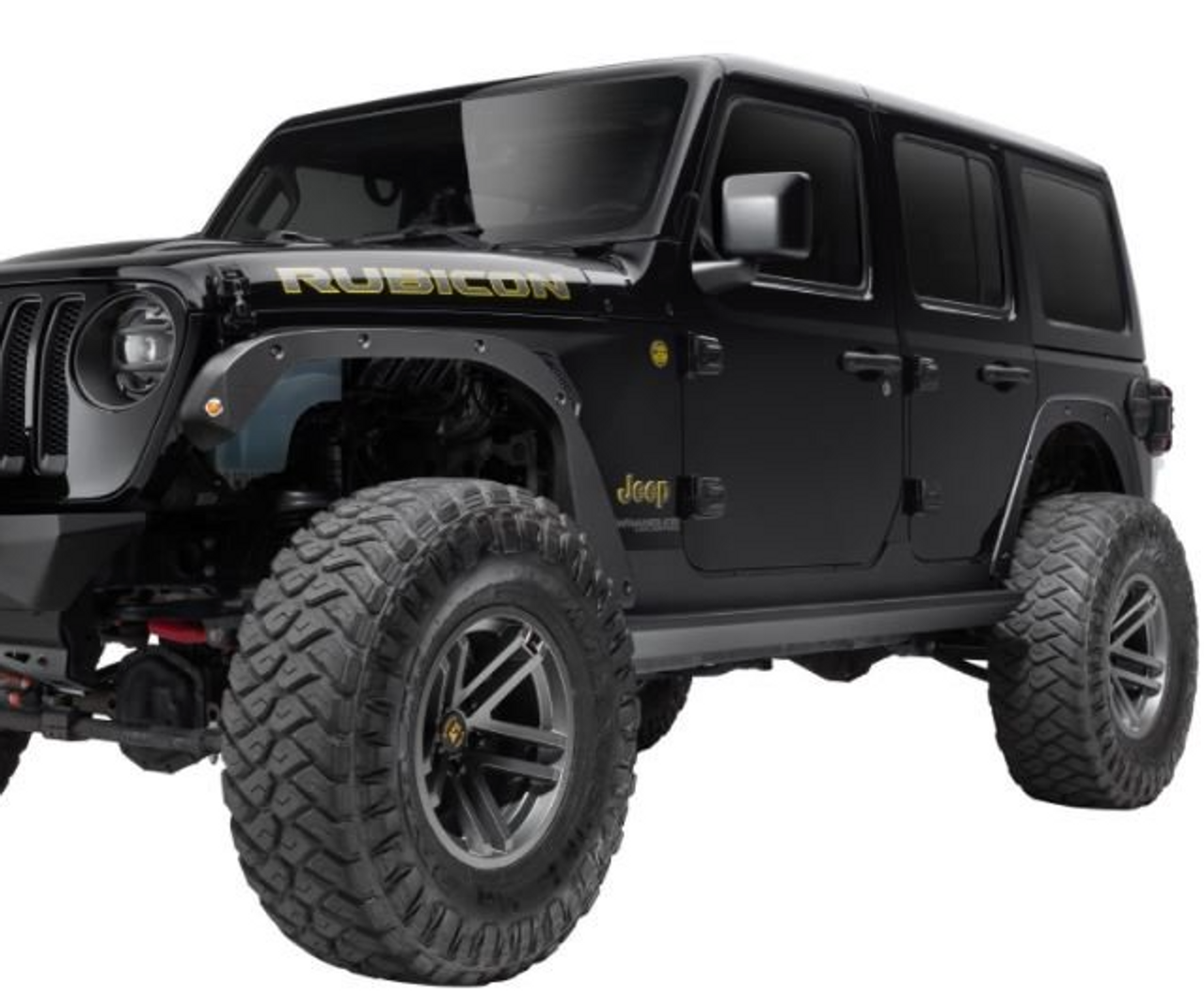 Rugged Ridge 11641.12 Front & Rear Fender Delete Kit for Jeep Wrangler JL 2018+