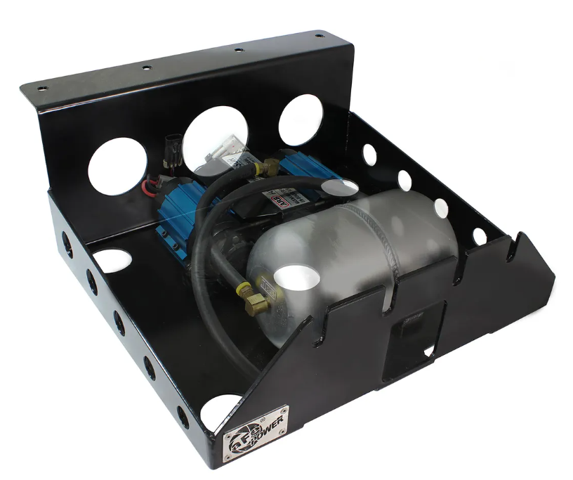 aFe Power 46-79001 Glide Guard On-Board Air Compressor Mount for Jeep Wrangler JK 2007-2018