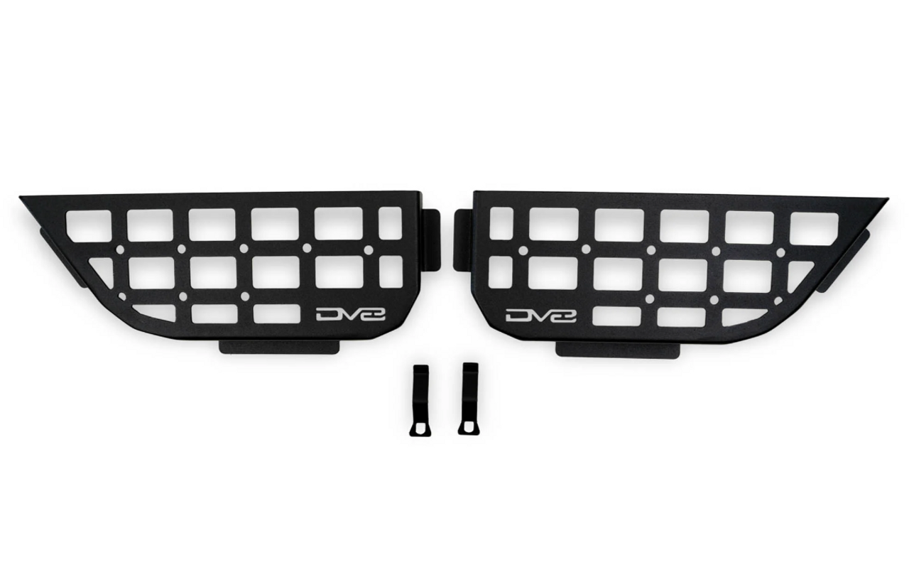 DV8 Offroad MPJL-08 Slim Rear Molle Pockets for Jeep Wrangler JL 4 Door & Gladiator JT 2018+