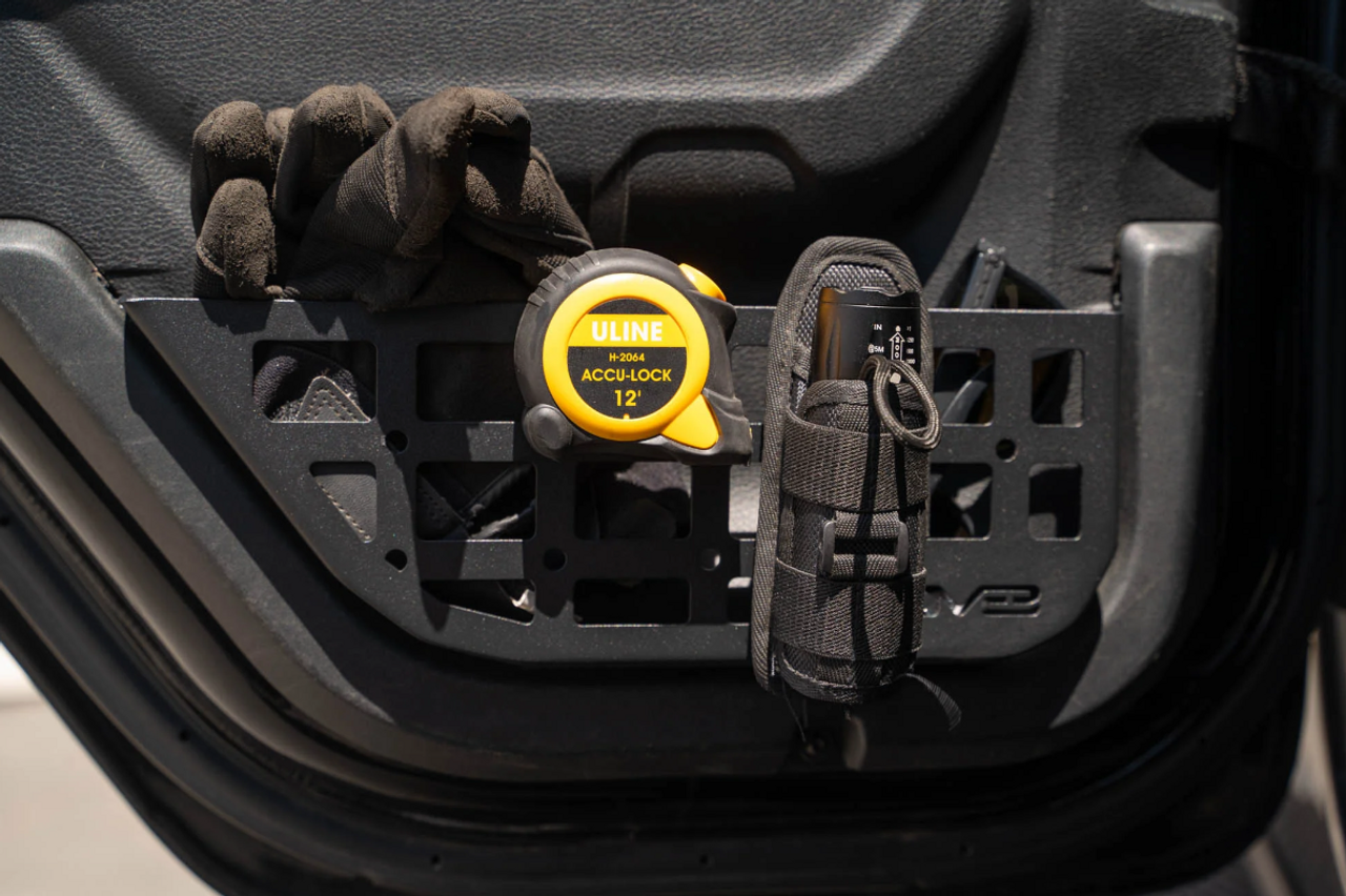 DV8 Offroad MPJL-08 Slim Rear Molle Pockets for Jeep Wrangler JL 4 Door & Gladiator JT 2018+