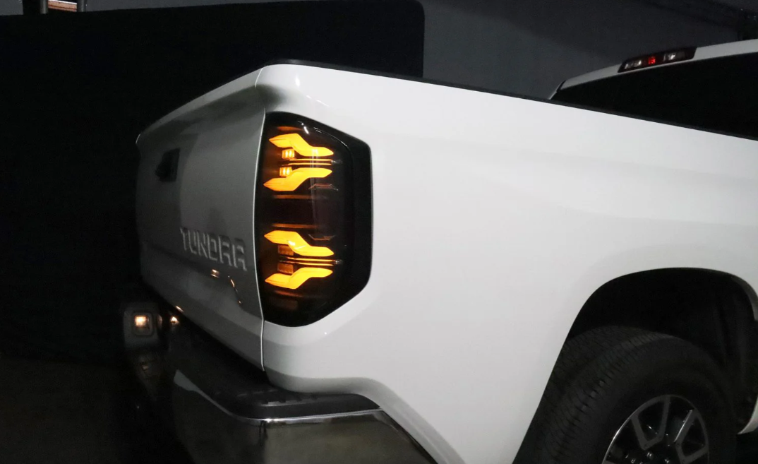 AlphaRex 672050 LUXX-Series LED Tail Lights for Toyota Tundra 2014-2021