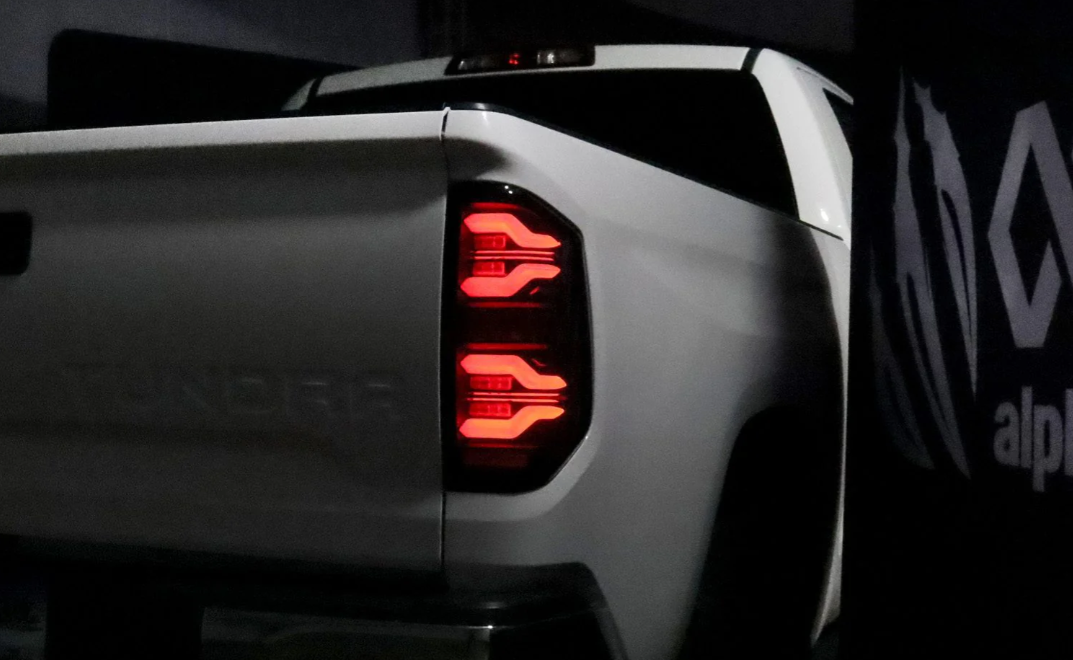 AlphaRex 672050 LUXX-Series LED Tail Lights for Toyota Tundra 2014-2021