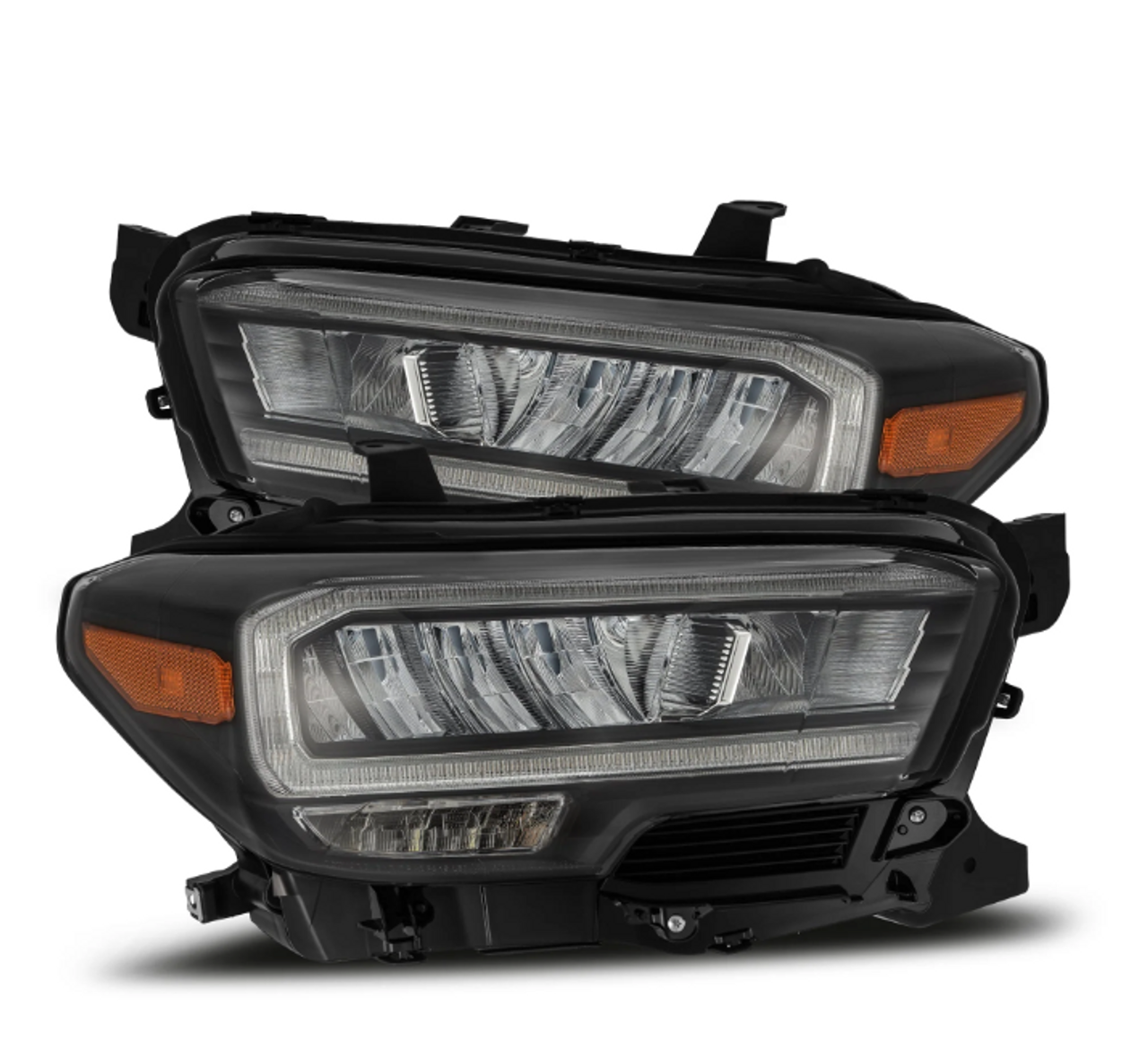 AlphaRex 880704 LUXX-Series LED Crystal Headlights for Toyota Tacoma 2016-2023