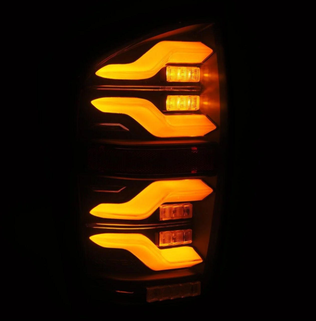 AlphaRex 680080 LUXX-Series LED Tail Lights for Toyota Tacoma 2016-2023
