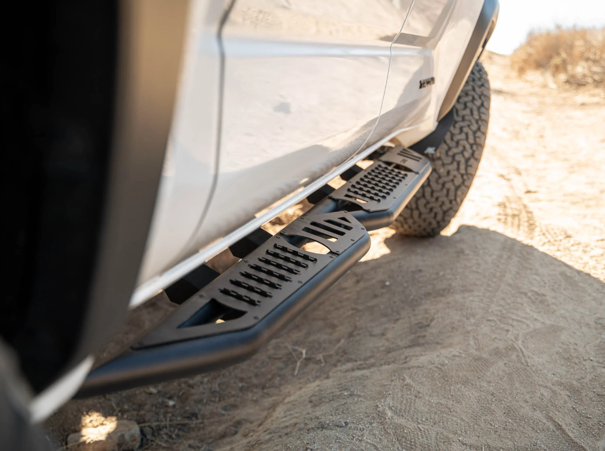 DV8 Offroad SRTT1-03 OE Plus Side Steps for Double Cab Toyota Tacoma 2024+