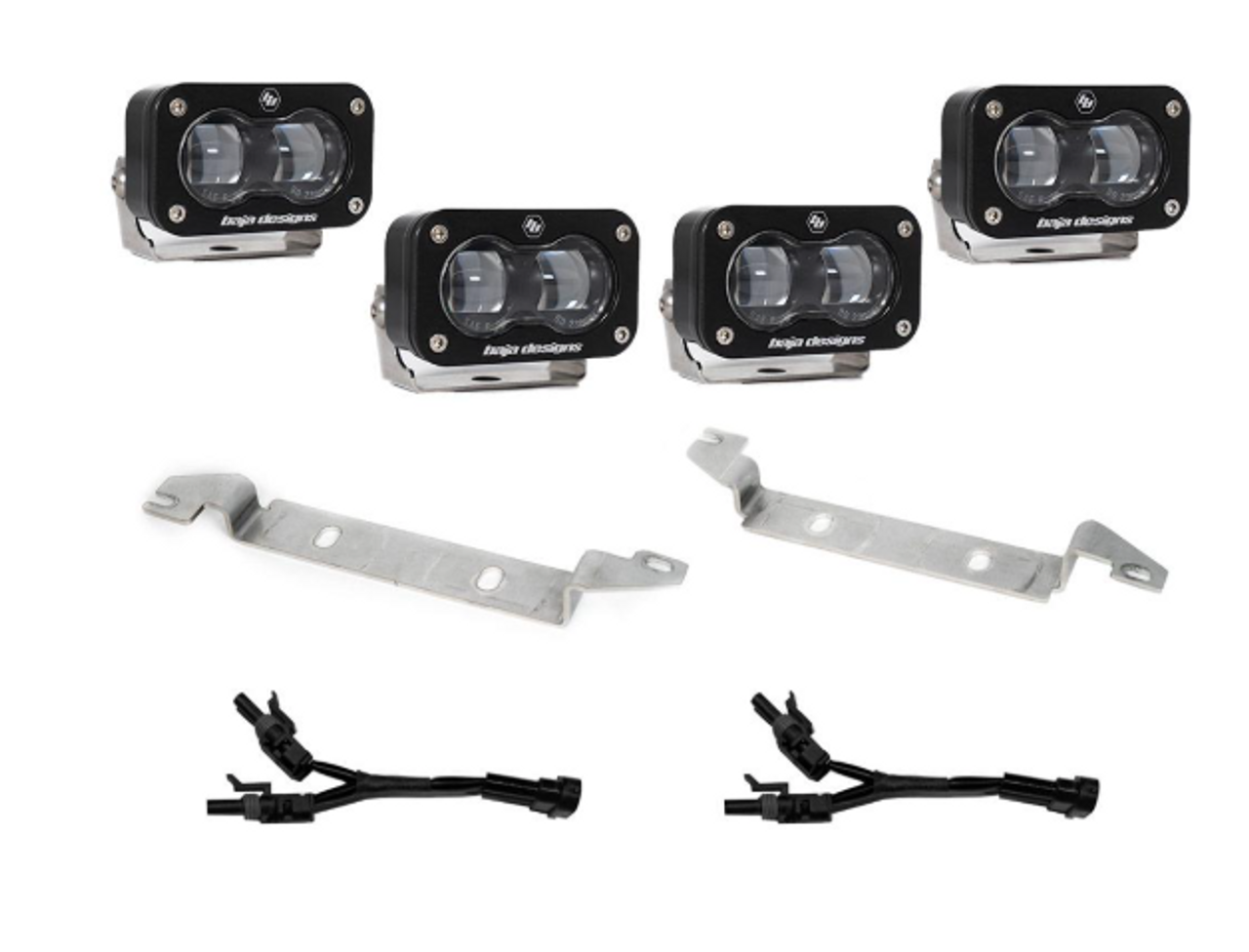 Baja Designs 448239 S2 SAE OEM Fog Light Replacement Kit for Toyota Tacoma Gen 4 2024+