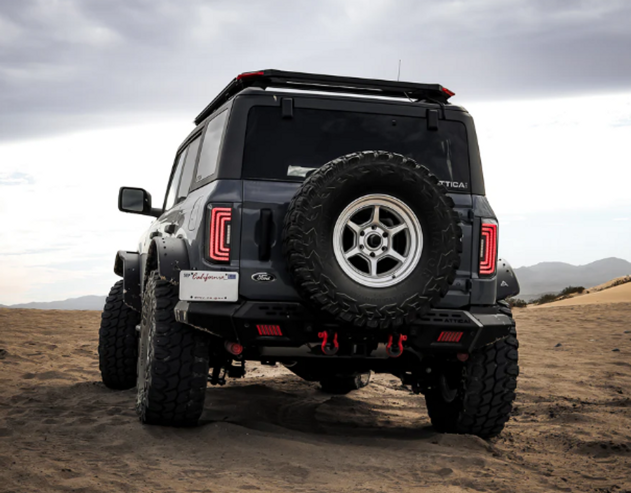 Attica 4x4 CTATT0772-H4-GBC-SQ Rogue Series Tail Lights for Ford Bronco 2021+