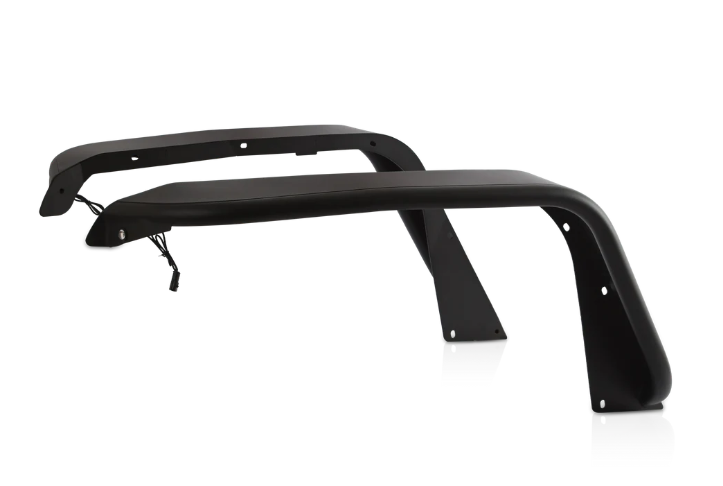 Attica 4x4 ATTJL01H107-BX-F Terra Series Front Fender Flares for Jeep Wrangler JL 2018+