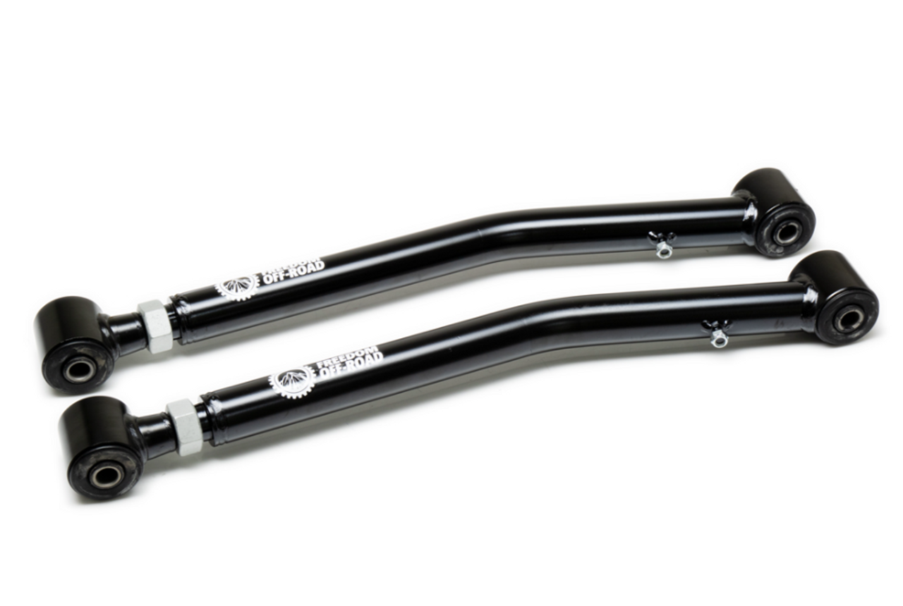 Freedom Off-Road FO-J704FL-ADJ Adjustable Front Lower Control Arms 0-4" Lift for Jeep Wrangler JL & Gladiator JT 2018+