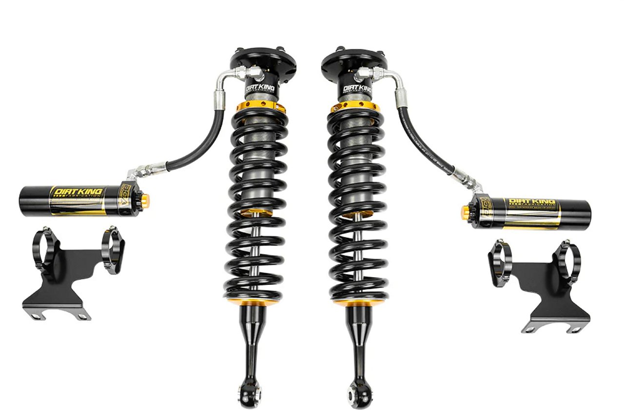 Dirt King Fabrication DK-815989F 2.5 Coilovers DCA Remote Reservoir for Toyota Tundra 2007-2021