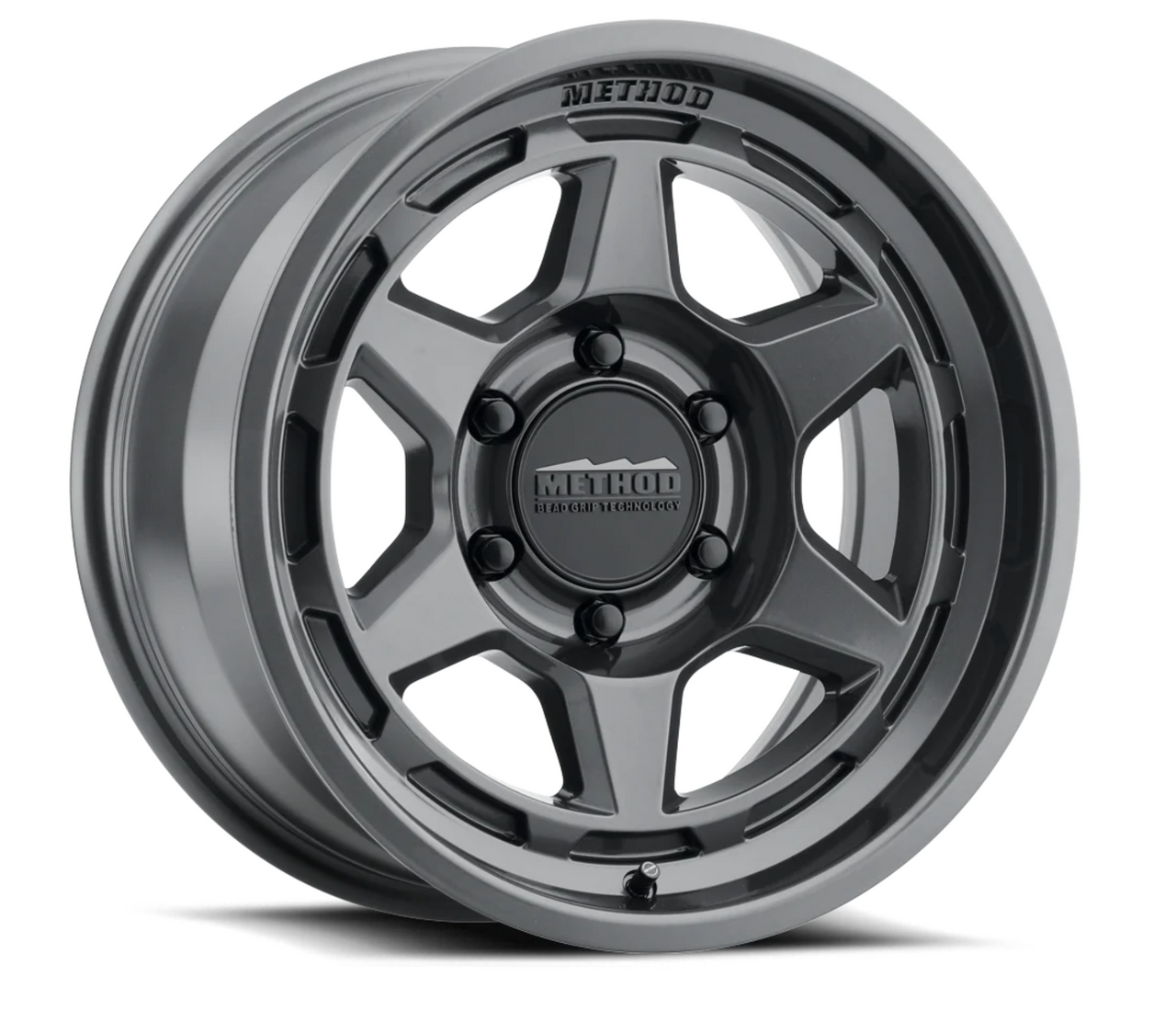 Method Race Wheels MR70878550800 708 Bead Grip Wheel 17x8.5/17x9 Gloss Titanium
