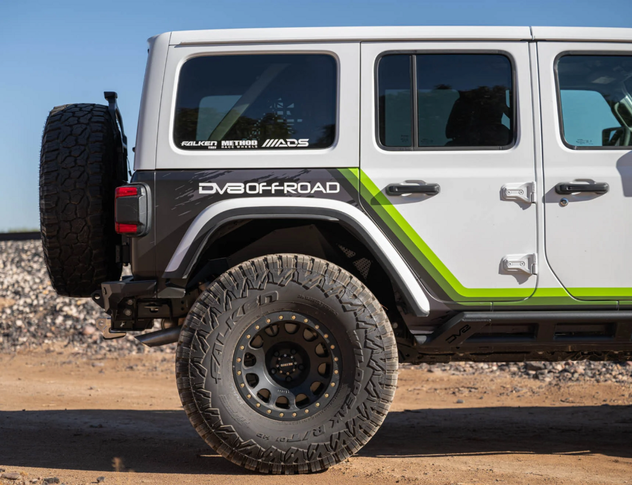 DV8 Offroad INFEND-06RB Rear Inner Fenders for Jeep Wrangler JL 2018+
