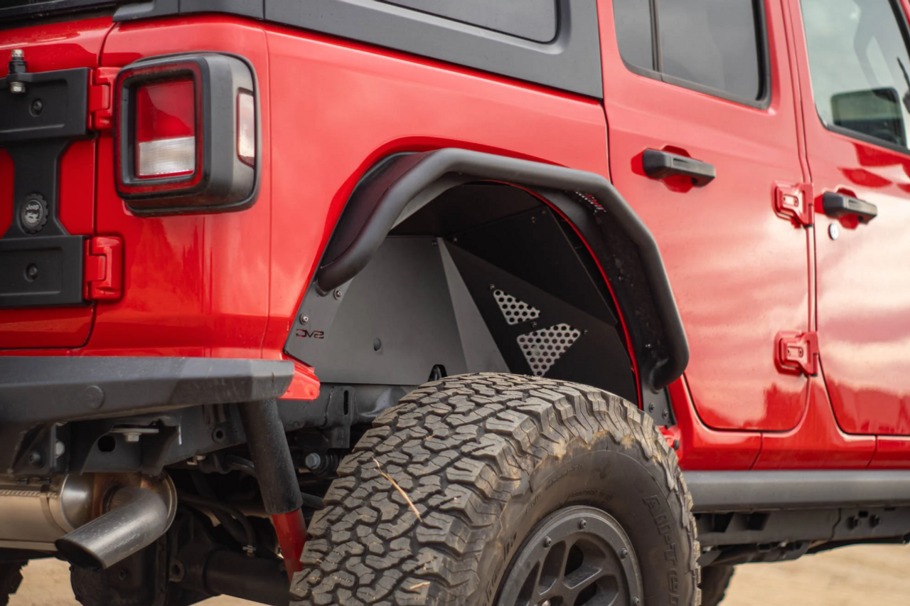 DV8 Offroad INFEND-06RB Rear Inner Fenders for Jeep Wrangler JL 2018+